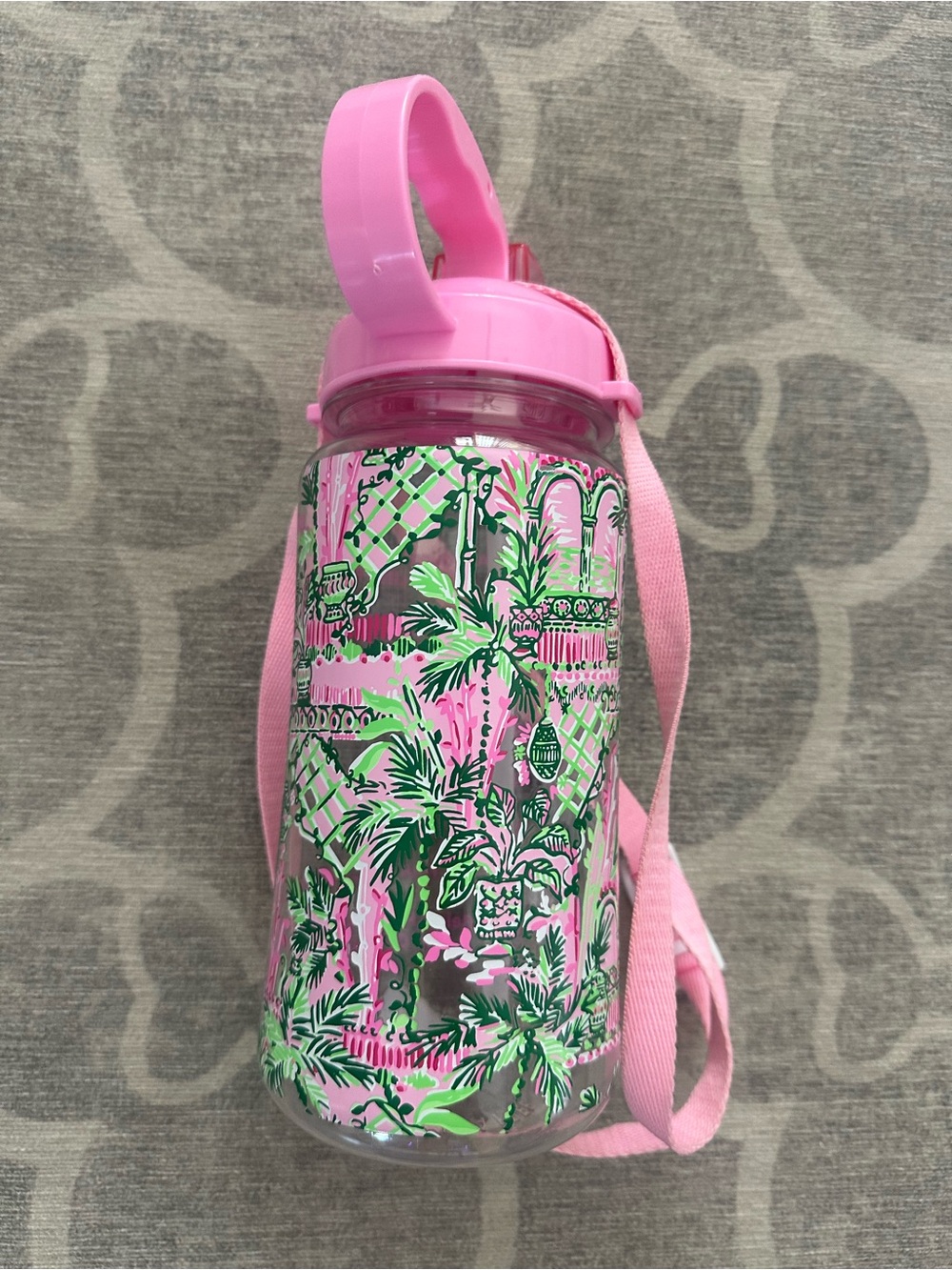Lilly Pulitzer Water Bottle NEW “Mandevilla Baby Always Worth” 50 fl oz